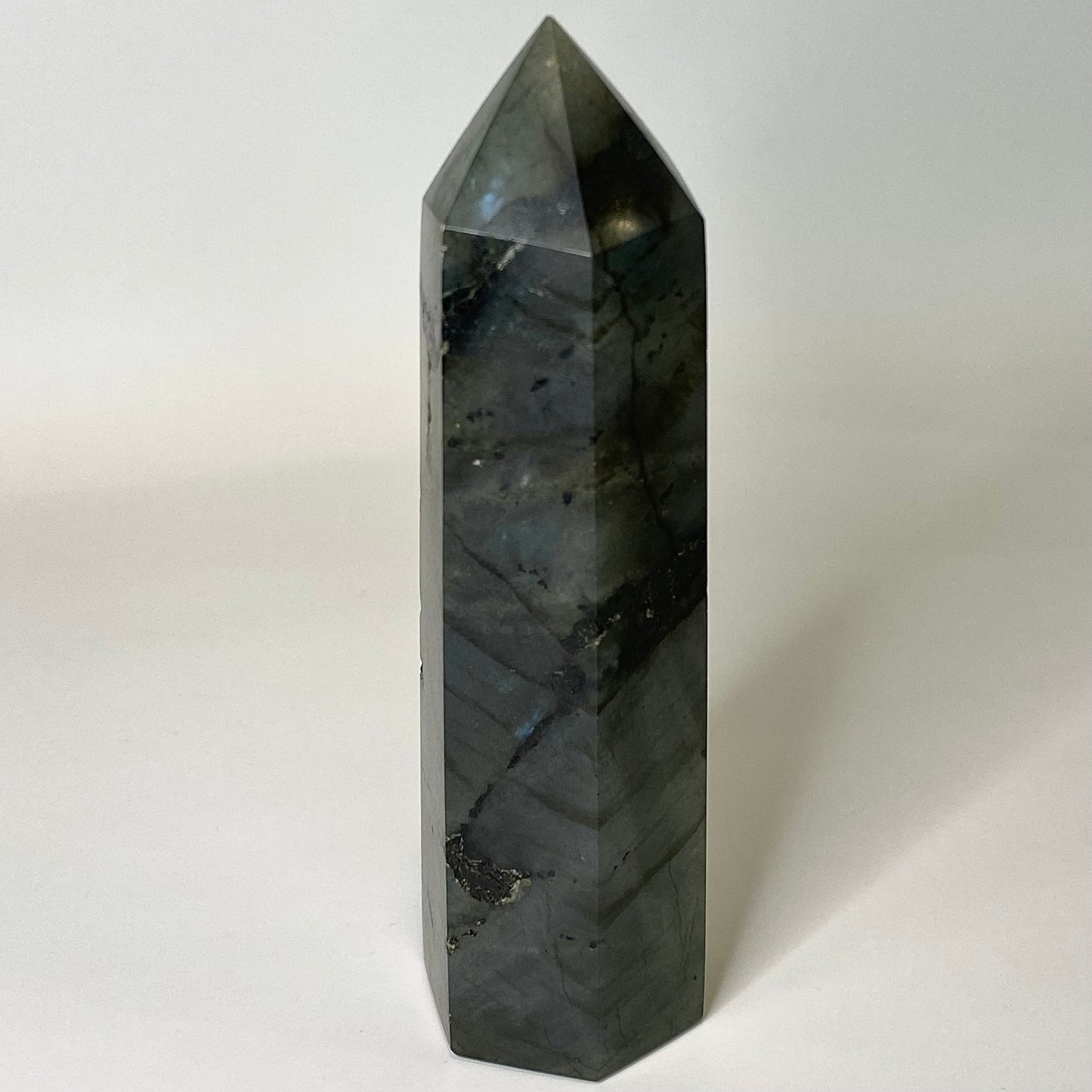 Crystal Point Tower | Labradorite