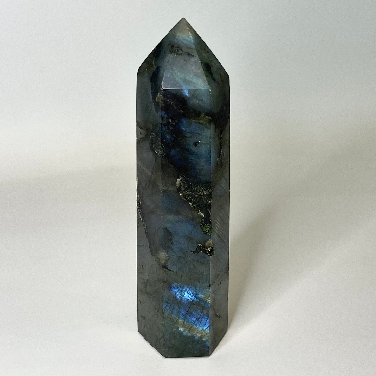 Crystal Point Tower | Labradorite