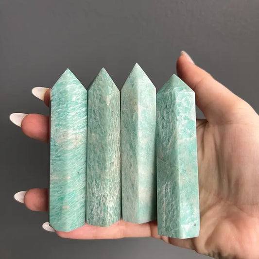 Crystal Point Tower | Amazonite