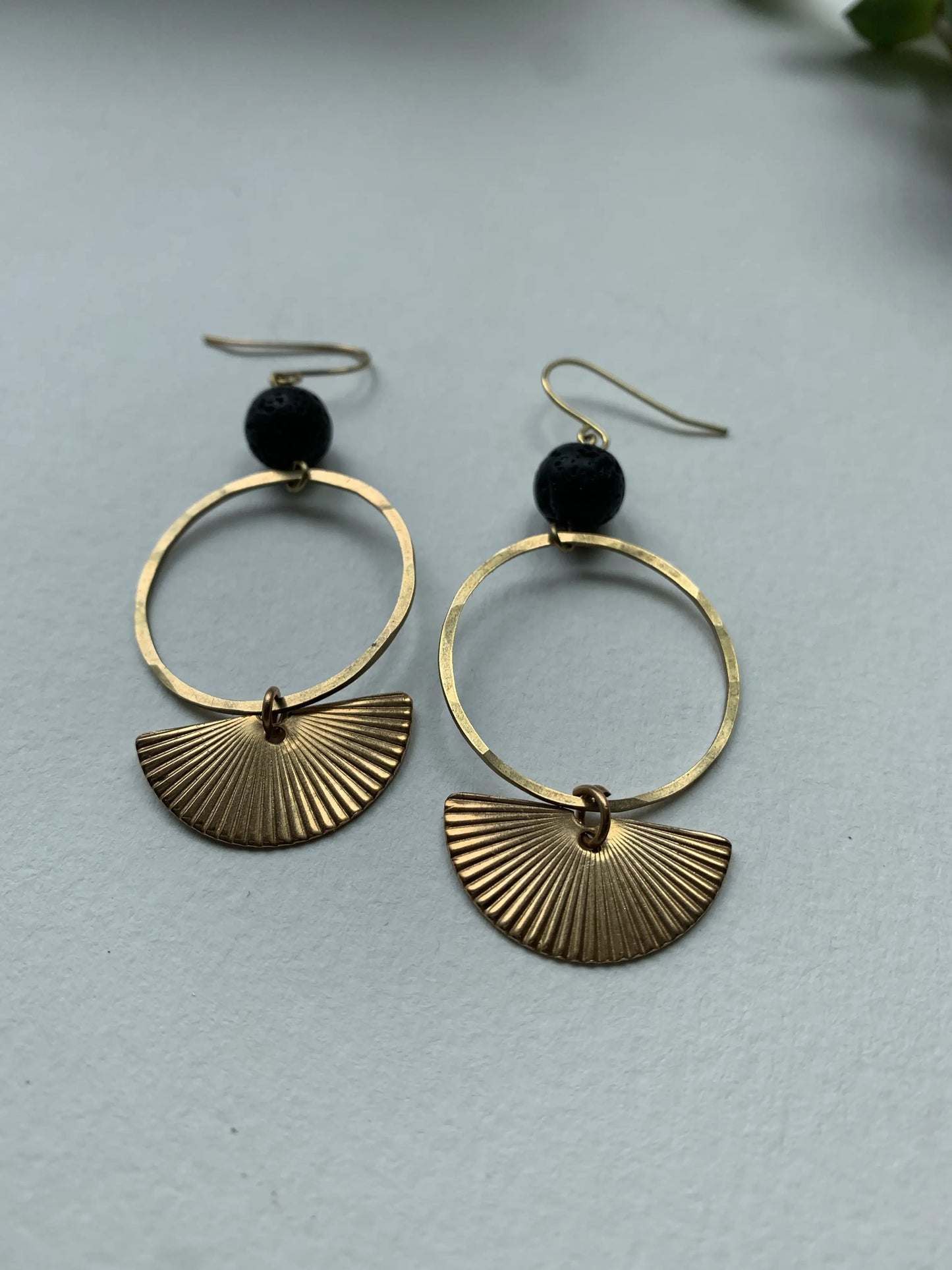 Jewelry | Earrings | Lava Rock Sunburst